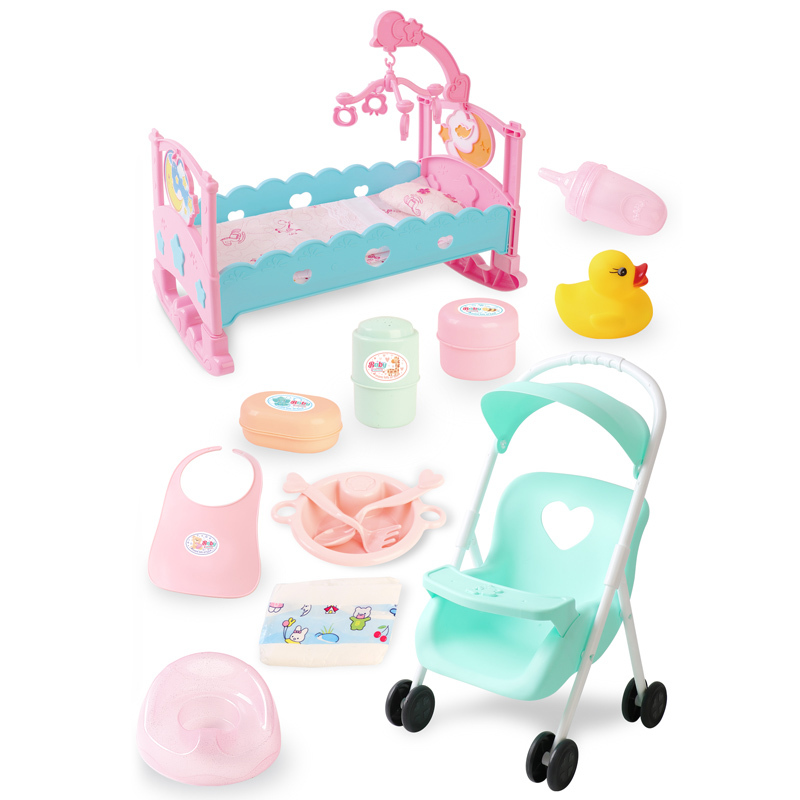 Baby Doll Bed Play Set