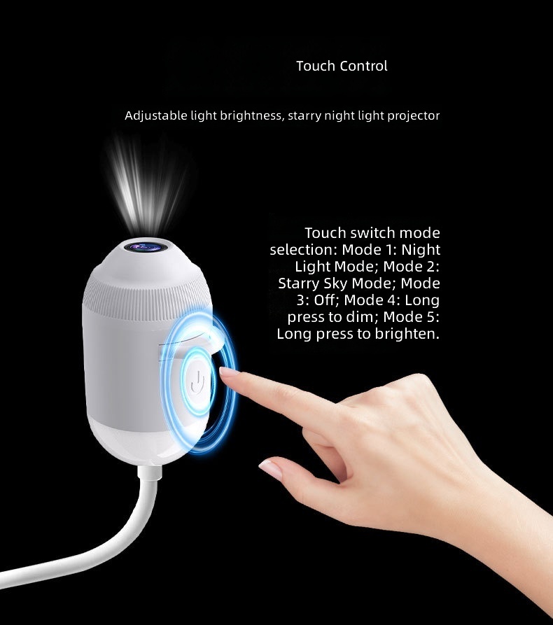 USB Starry Sky Galaxy Night Light 4