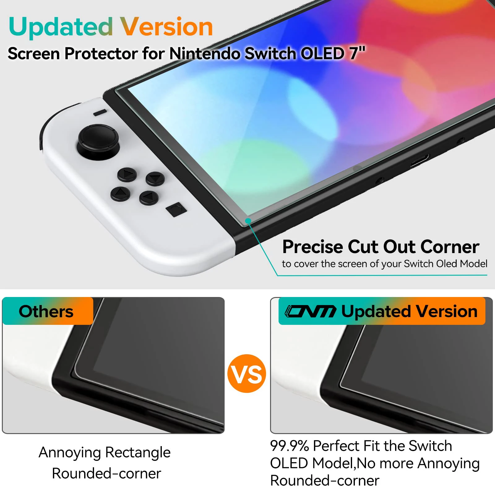 9H Tempered Glass Screen Protector Switch 3