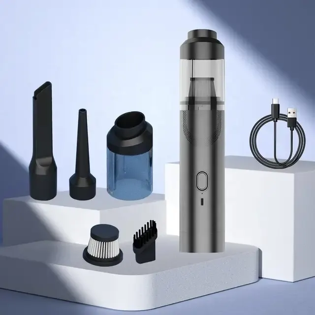 Cordless Mini Car Vacuum Cleaner ABS 2