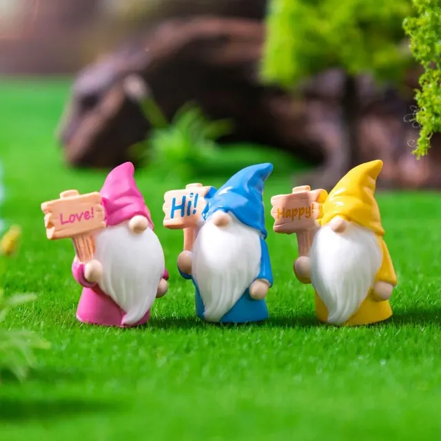 Mini Resin Gnome Doll 4