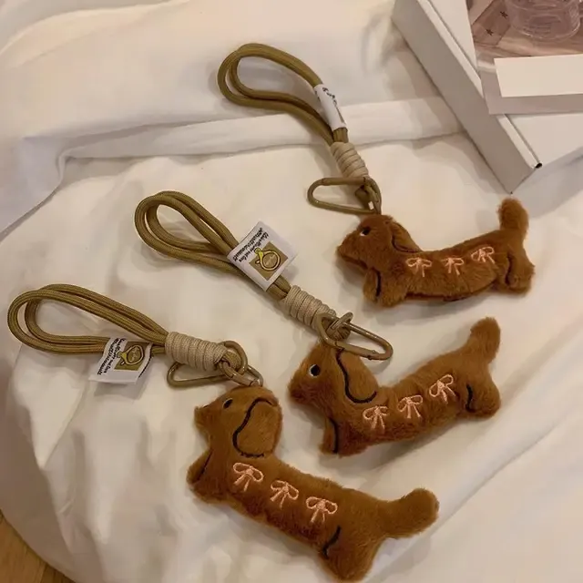 Plush Dog Keychain 4