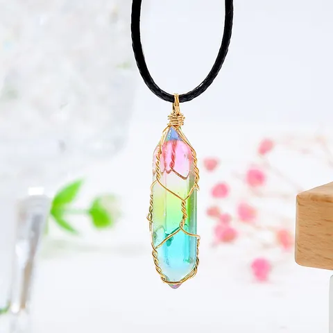 Crystal Pendant Necklace