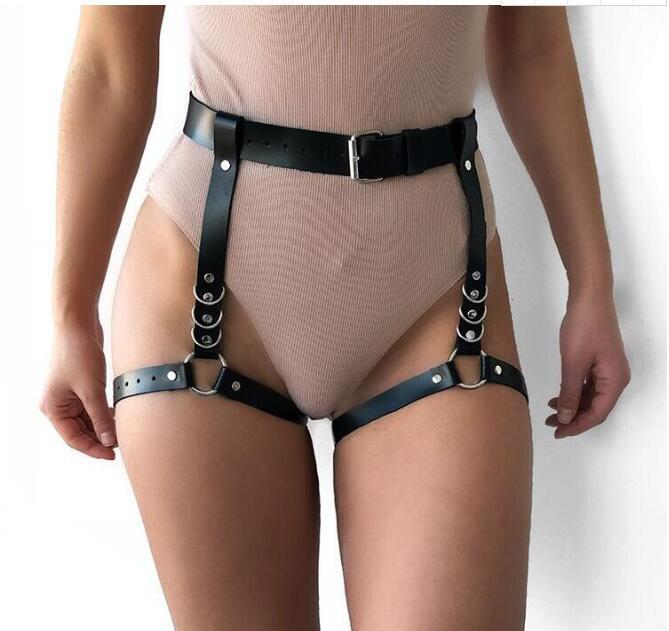 The Belt Leg Loops One-Piece Trend Product Abdomen