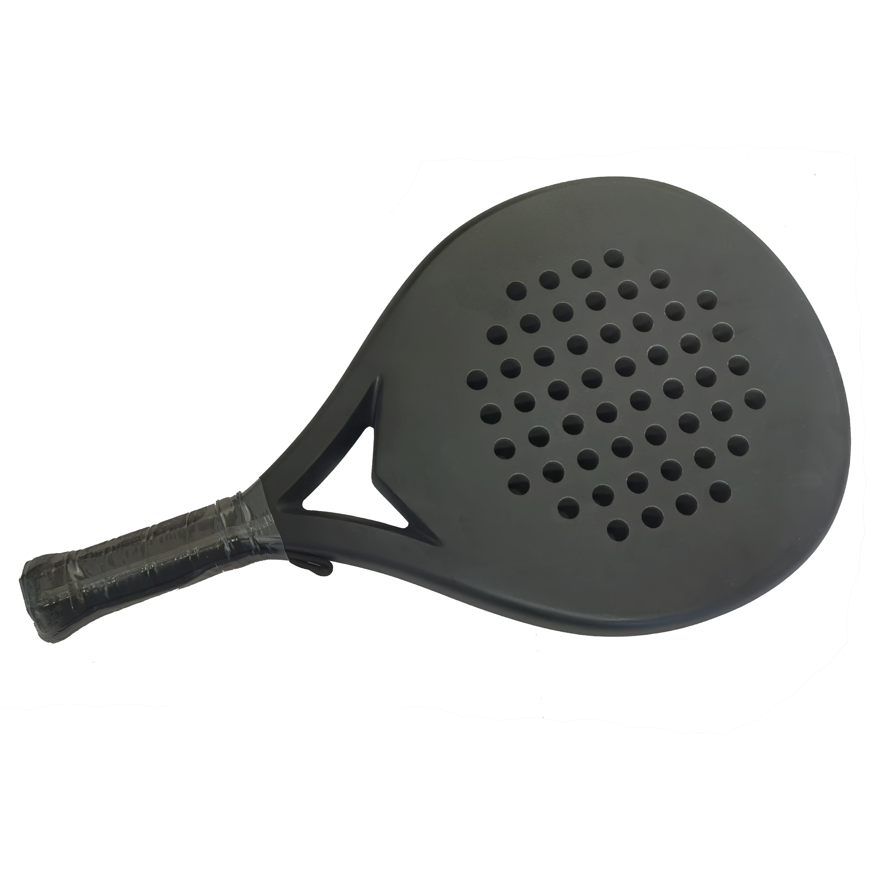 Professional 12K Carbon Weave Padel Racket Matte Black 3