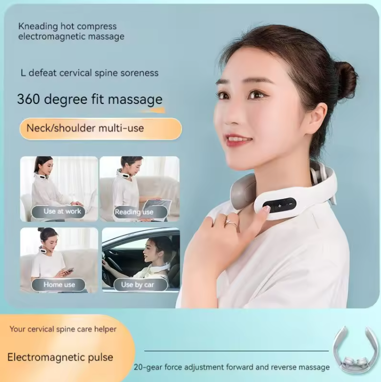 Heated Electric Neck Shoulder Massager 2