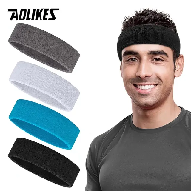 3-Piece Sweatproof Sports Headband Set 2