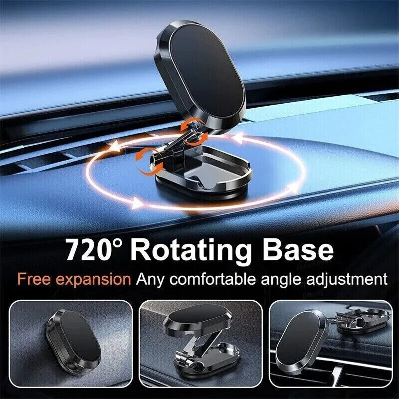 Magnetic Phone Holder For Car Dashboard Mount Stainless