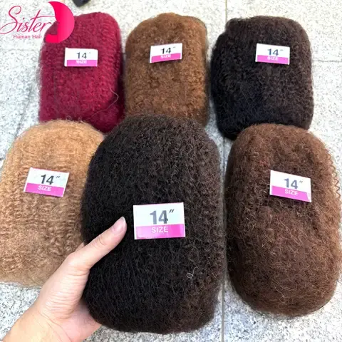 Afro Kinky Human Hair Bulk