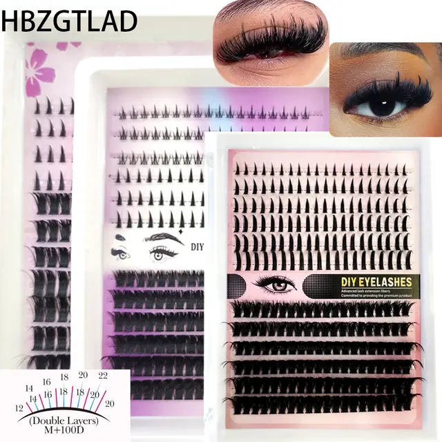 Eyelash Cluster Set 2