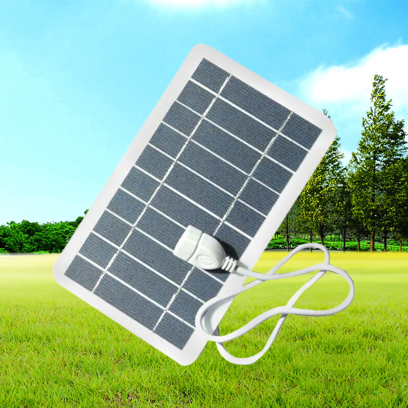 2w Small Solar Panels Mini Panel With USB 4