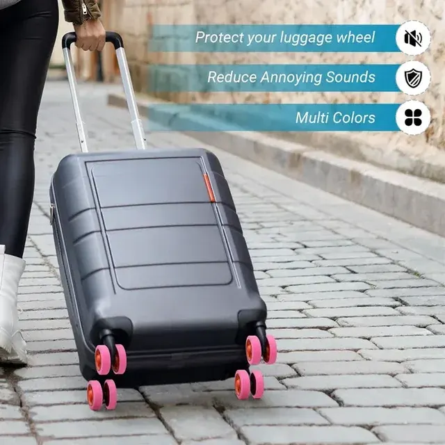 Silicone Protective Cover for Luggage Wheels 2
