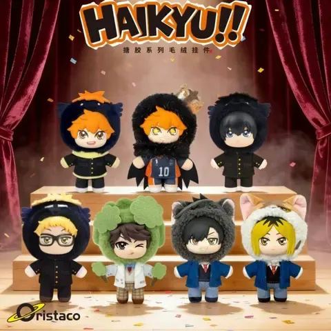 Haikyuu Mascot Vinyl Plush Keychain Blind Box Figure