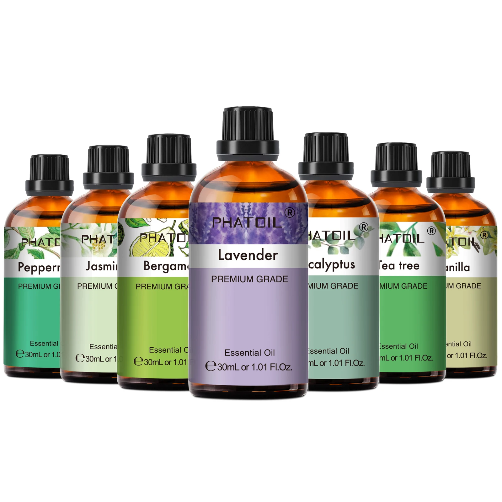 PHATOIL 30 ml Aromatherapie Ätherisches Öl Lavendel Eukalyptus