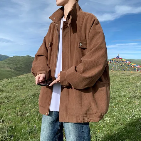 Cord-Strickjacke