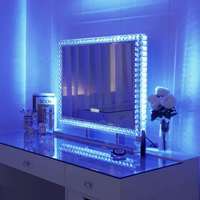 Anti-Beschlag LED Schminkspiegel mit RGB-Licht 3