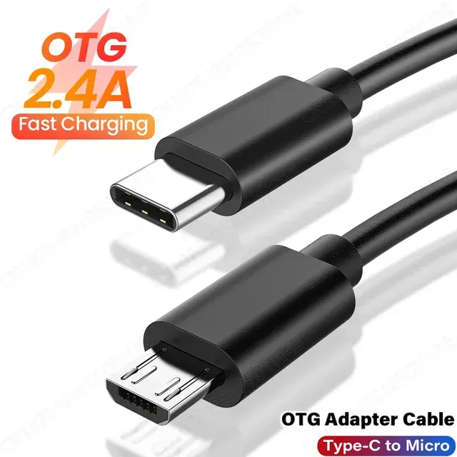 USB-C to Micro-USB OTG Adapter Cable 2