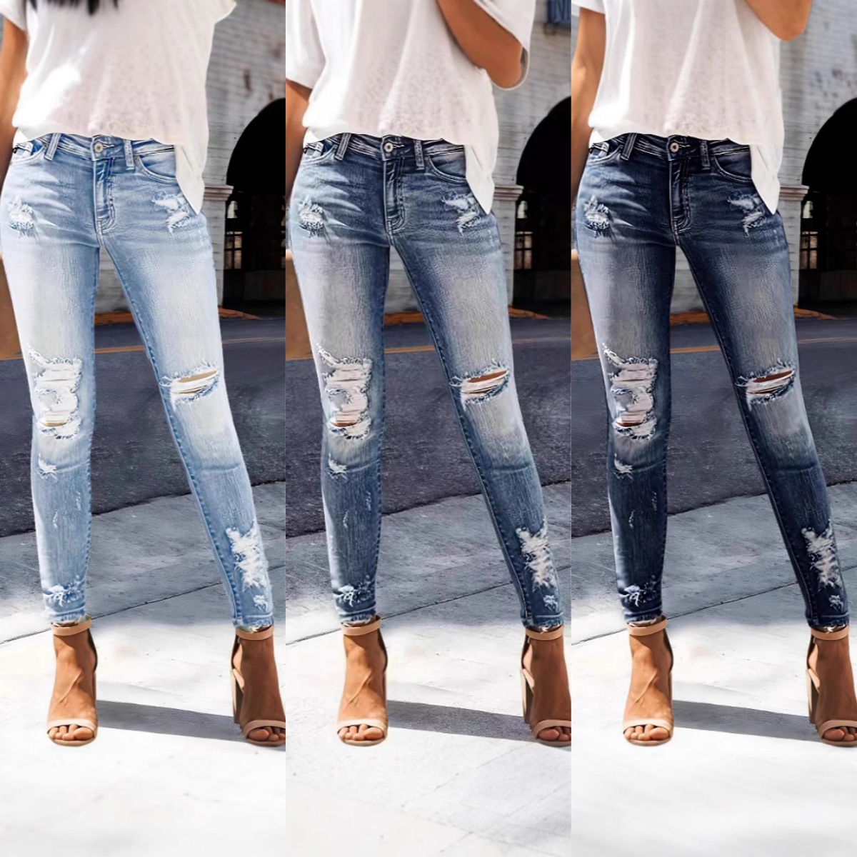 Women's High Stretch Slim Fit Jeans
