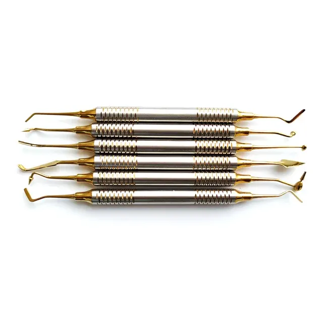 6-Piece Titanium Dental Filling Spatula Set 4