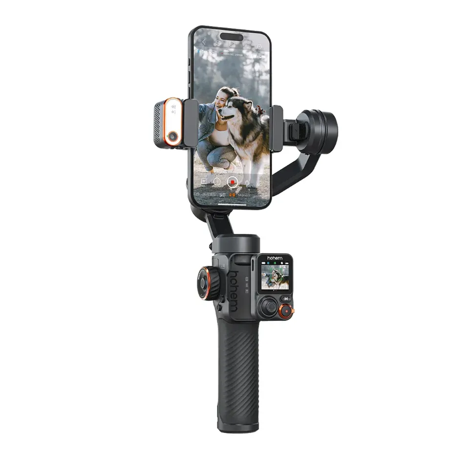 M7 Gimbal 3-Axis Mobile Phone Stabilizer AI Magnetic