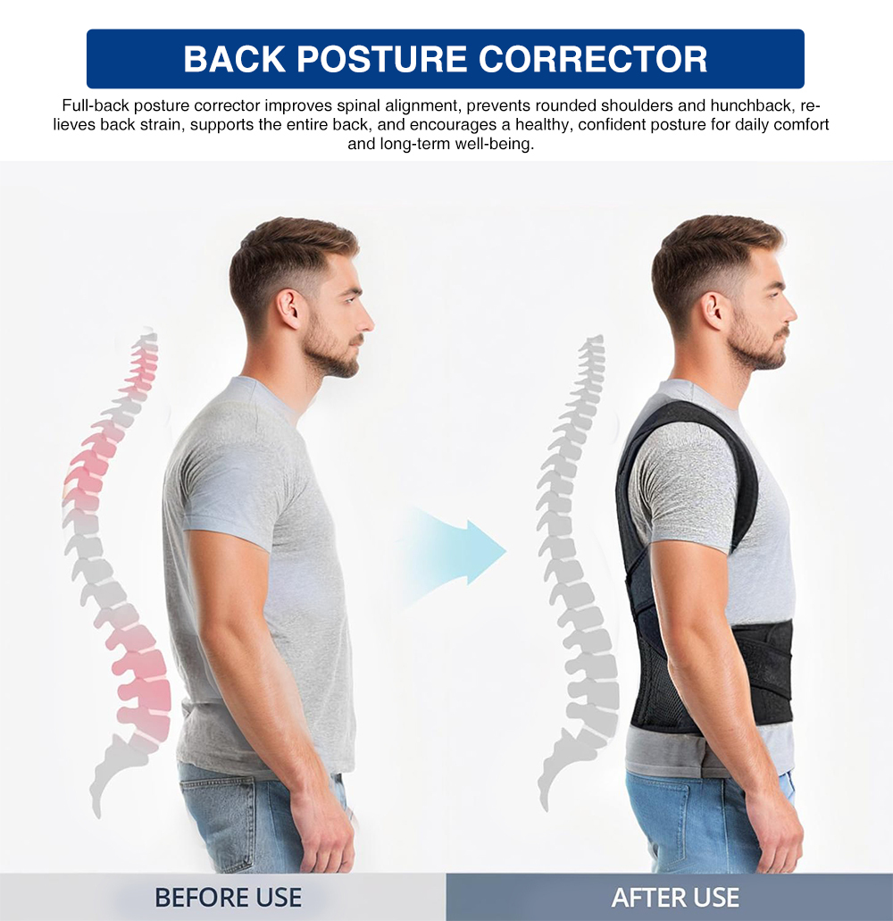 Neoprene Back Support Waist Brace 4