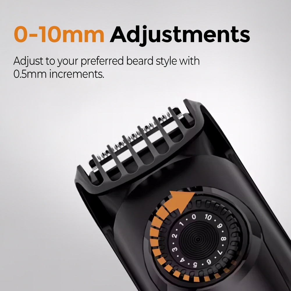 Professional Beard Trimmer with LED Display 2