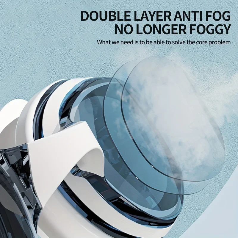 Anti-Fog Swim Goggles with HD Vision and UV Protection 3