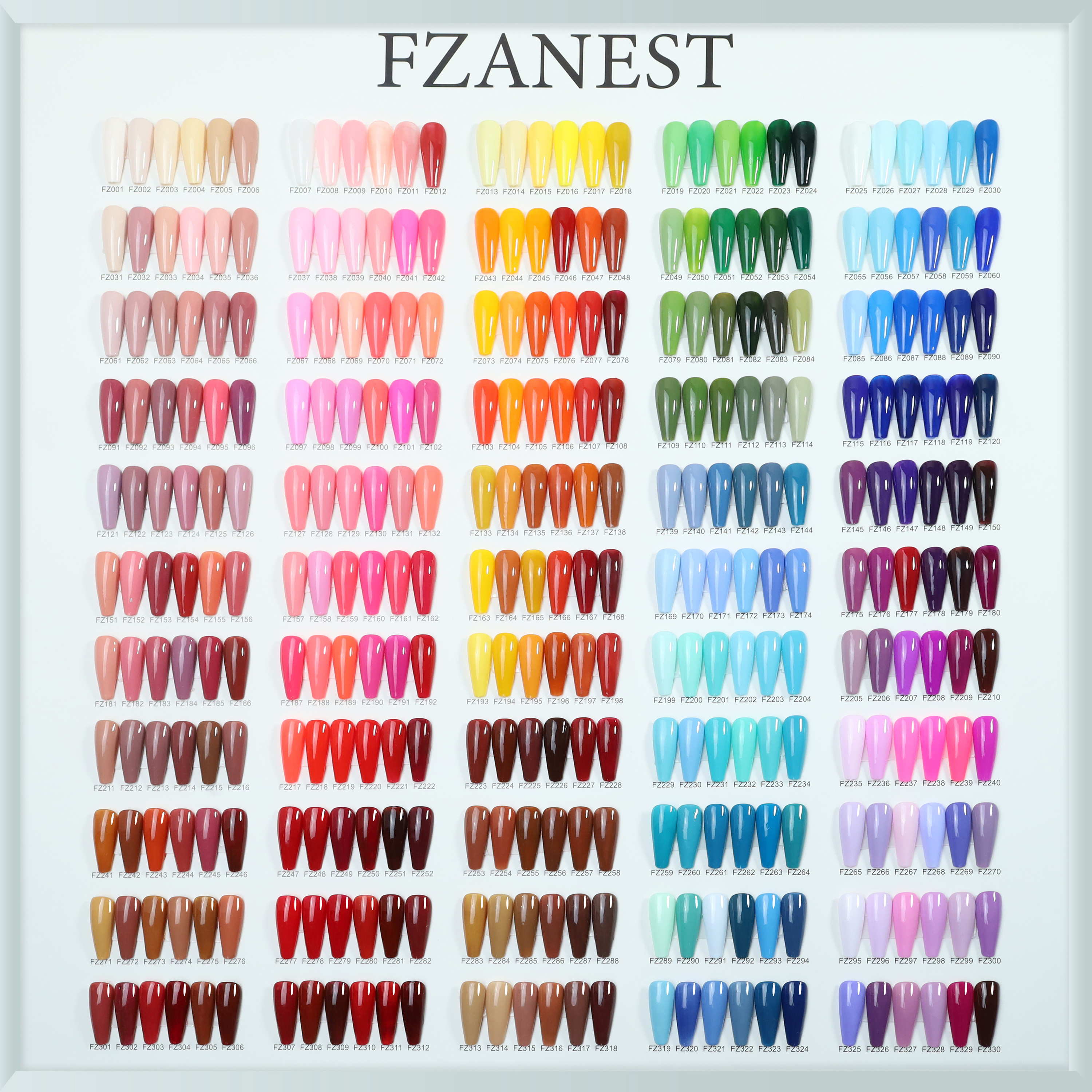 Colorful Gel Nail Polish Art Set 3