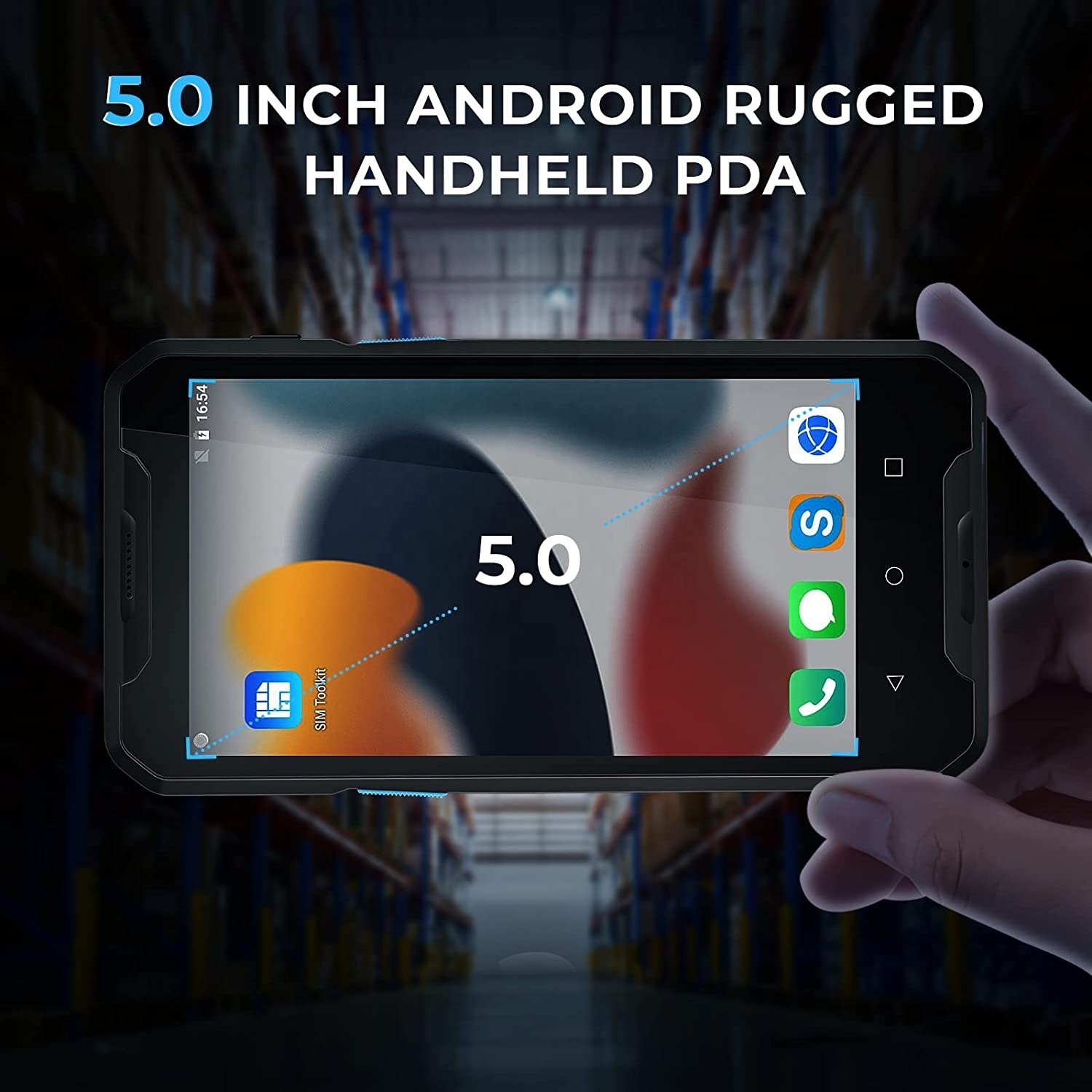 Robuster Android 13 4G Handheld Barcode-Scanner 2
