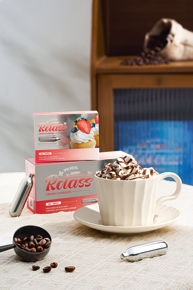 Rotass 8g Whipped Cream Chargers USA Local Delivery 2