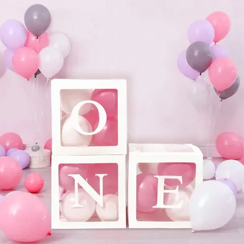 Balloon Box Decoration