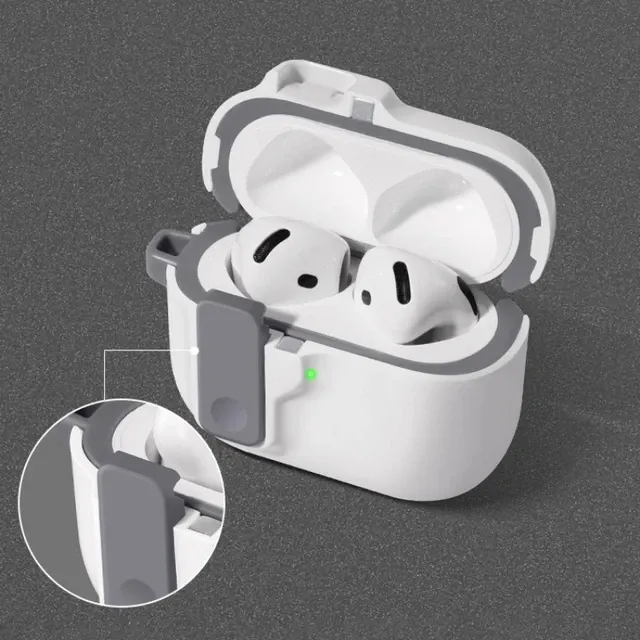 Magnetic TPU Earbud Case with Hook 4