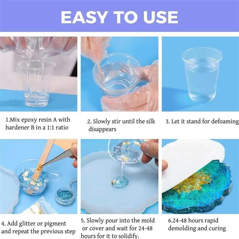 4 Gallon Crystal Clear Epoxy Resin Kit No 2