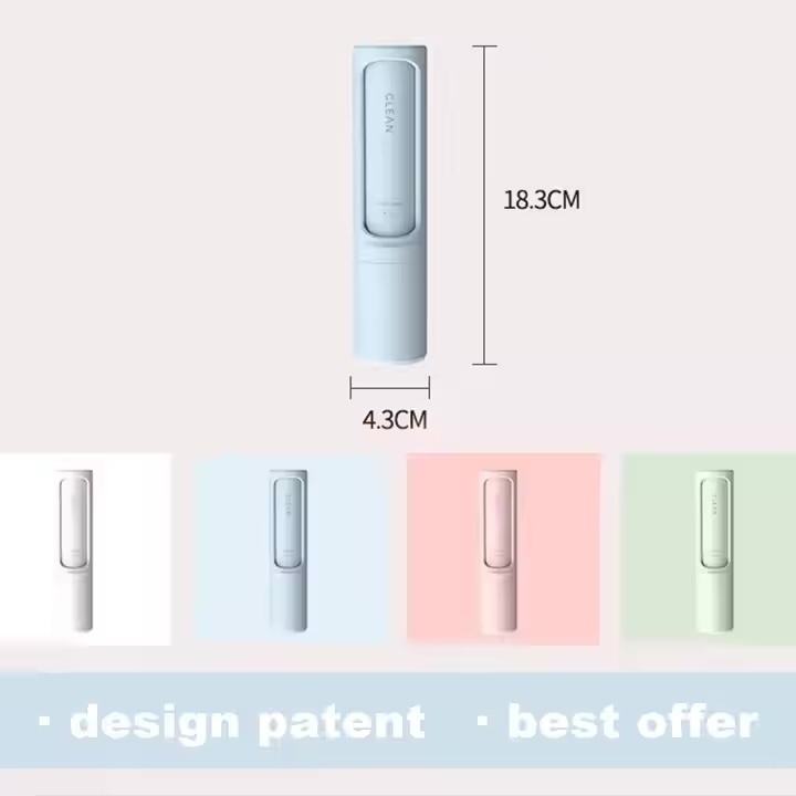 Static Cylinder Hair Remover Lint Roller Brush Dog 2