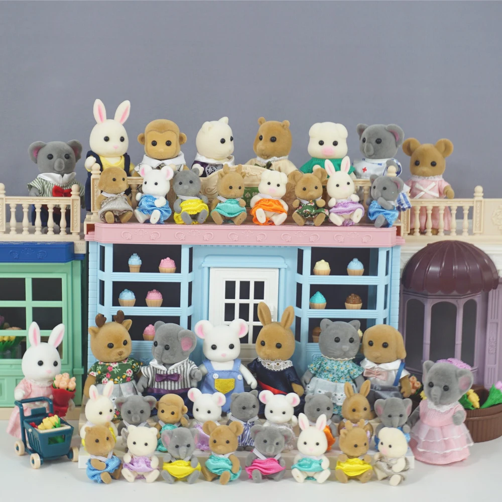 Kaninchen Puppe 1 12 Micro Puppenhaus Rentier Schafe 2