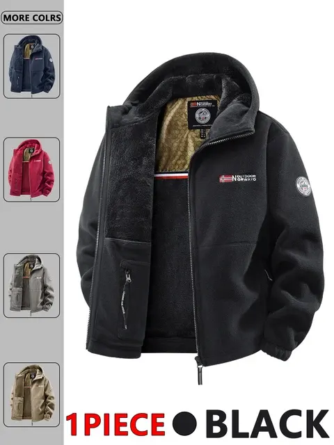 Men's Hooded Autumn Winter Outdoor Jacket 2