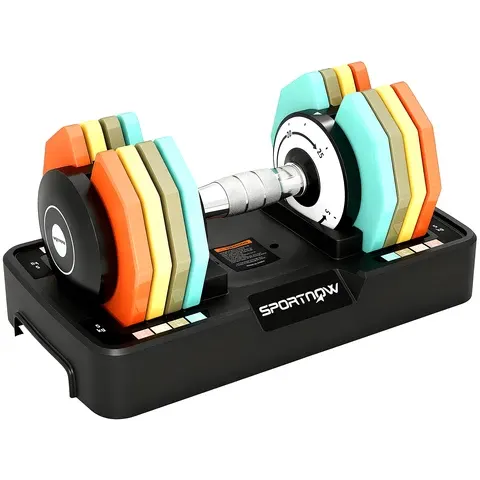 Sportnow Verstellbare Hantel 5 bis 25 kg mit