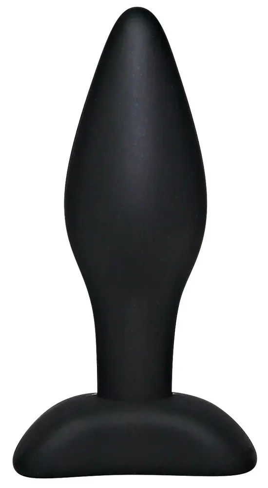 Plug Anale in Silicone Black Velvets Vibrating 4