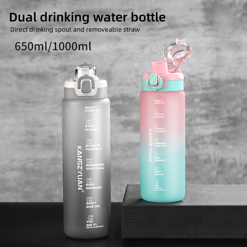 Leakproof 32oz Sports Bottle with Straw 2
