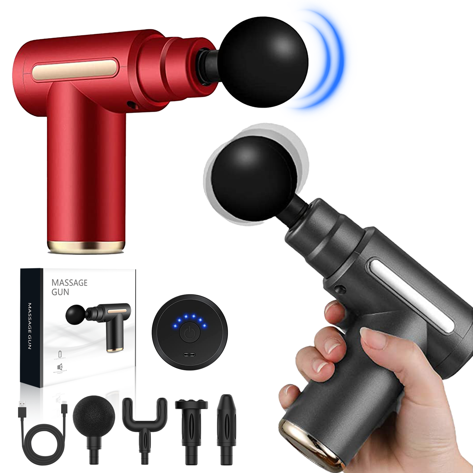 Cordless Hand Massager For Muscle Relaxation 4