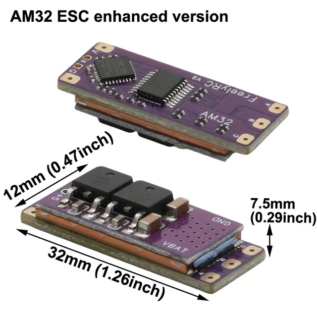 AM32 2-4S 40A 32-Bit Brushless ESC 2