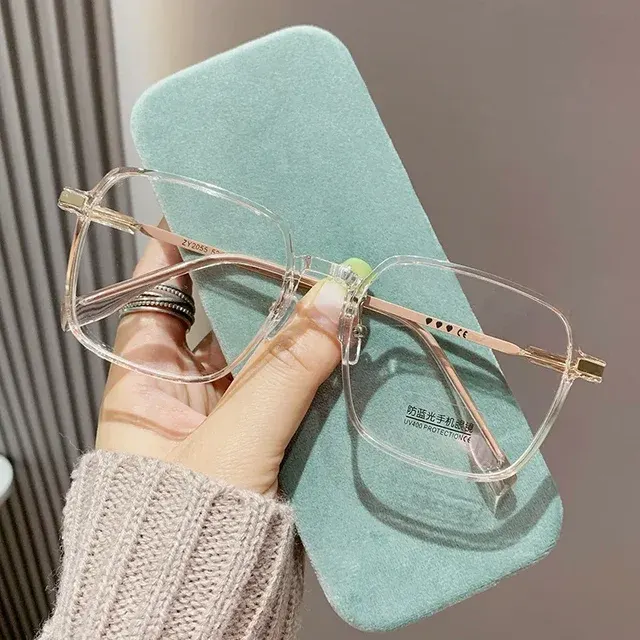 Transparent Unisex Blue Light Reading Glasses 2