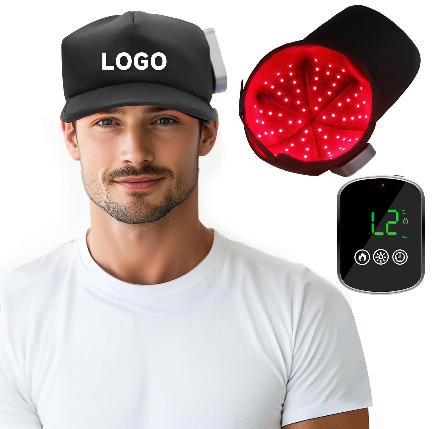 Wireless Vibration Wearable Red Light Therapy Belt Gift 2
