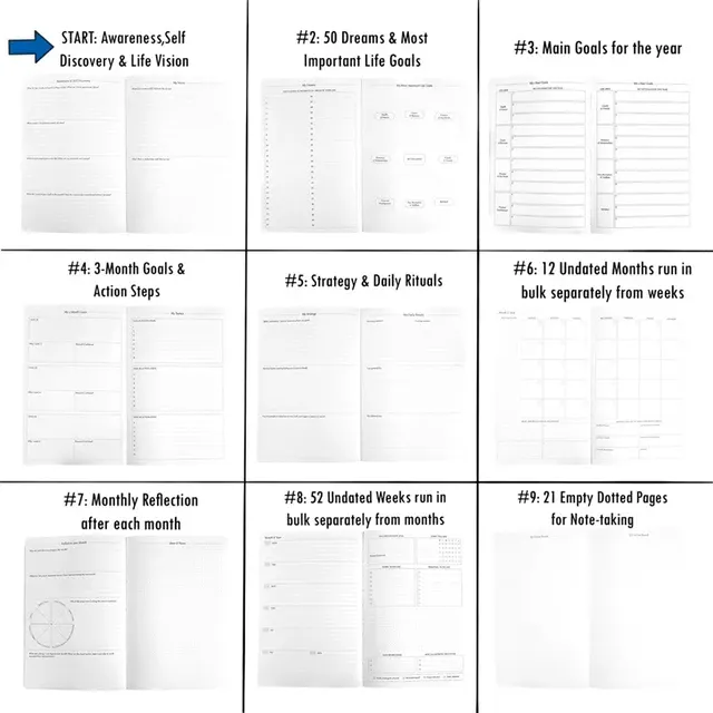 Daily Planner Notebook 4