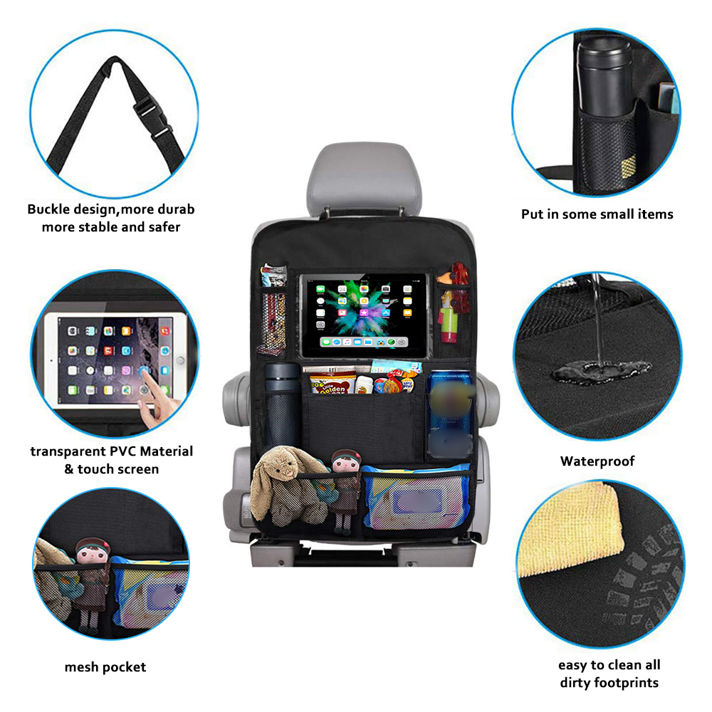 Multifunctional Back Seat Hanging Organizer Car Backseat Organizers 3