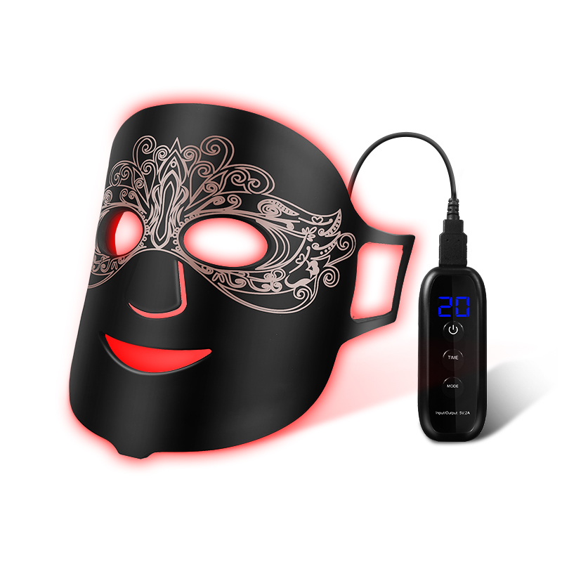 SHINE ERA Photon Therapy LED Light Mask-Silicone Wireless 3