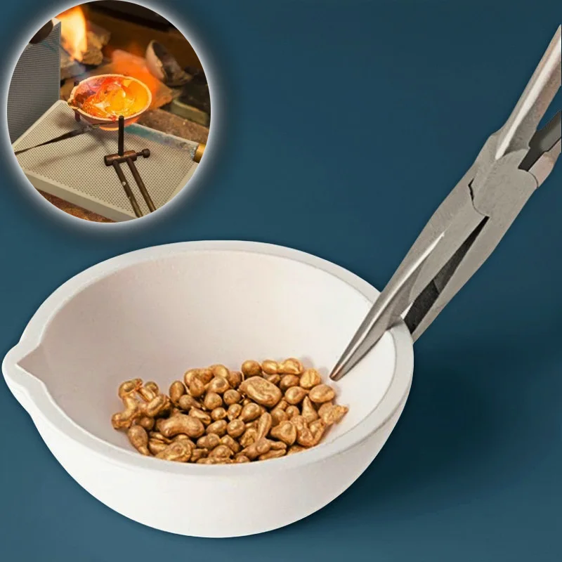 Quarz-Schmelztiegel für Gold und Silber