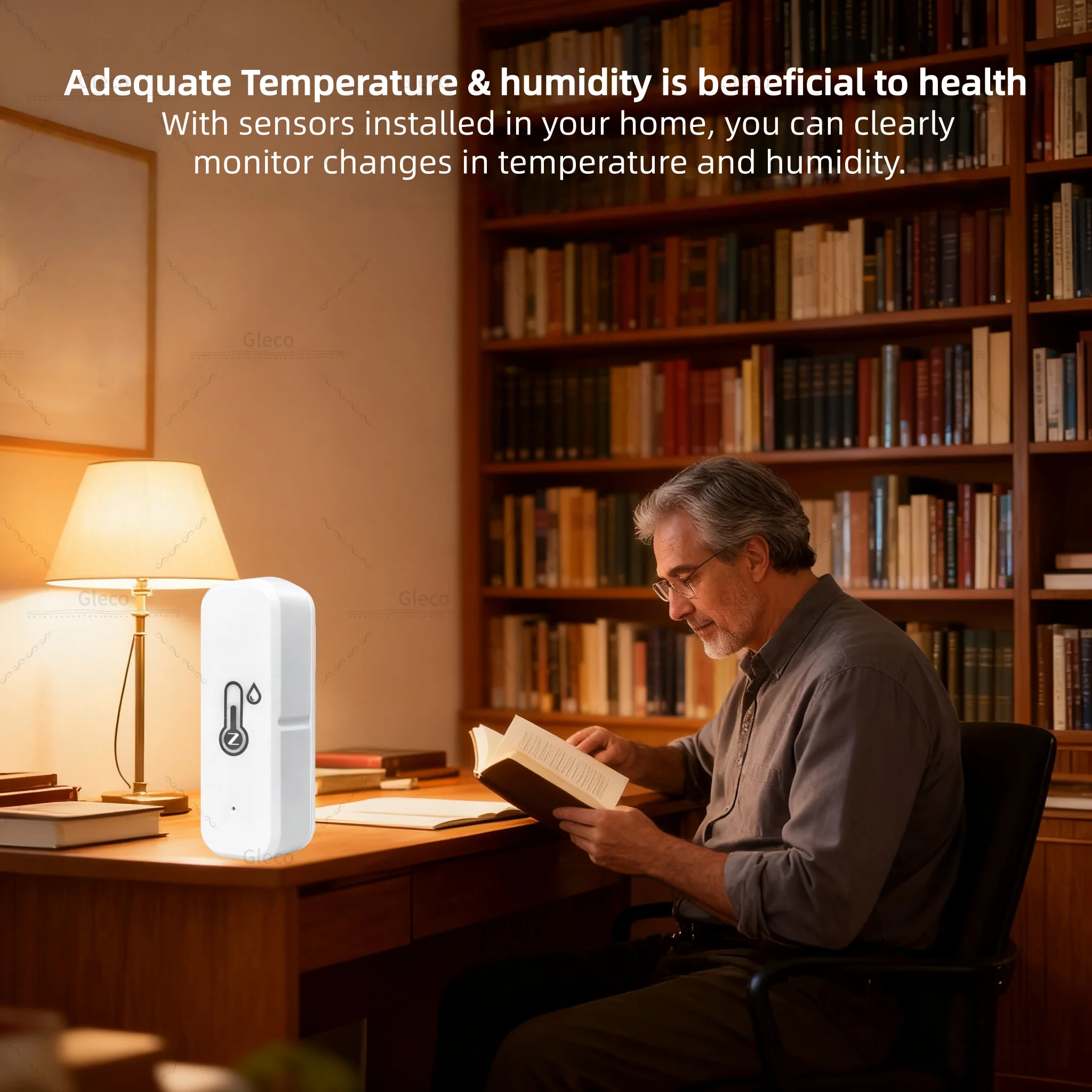 Mini Zigbee Indoor Temperature Humidity Sensor 3
