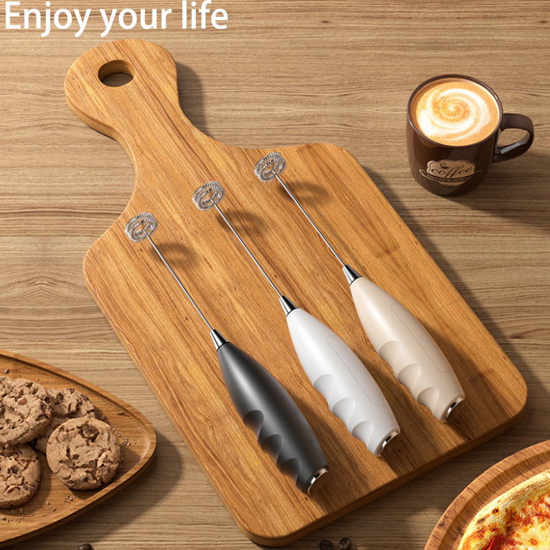 Battery Mini Handheld Milk Frother Mixer 2