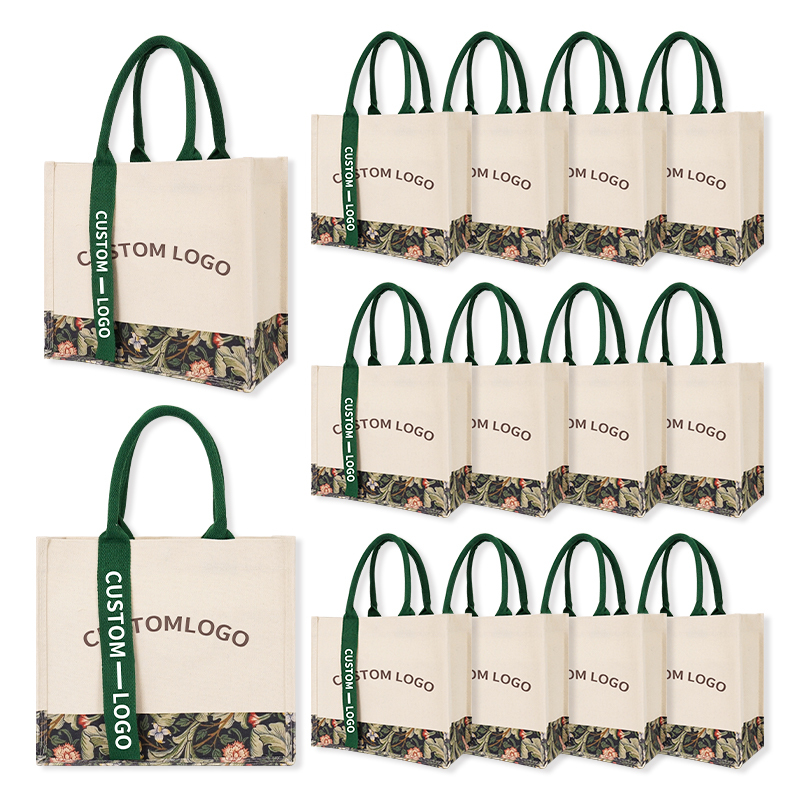 Reusable Natural Cotton Canvas Grocery Tote